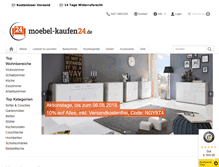 Tablet Screenshot of moebel-kaufen24.de